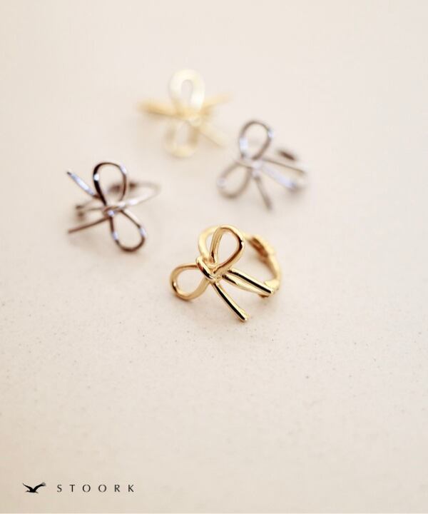 s925 Ribbon Hoop Pierce