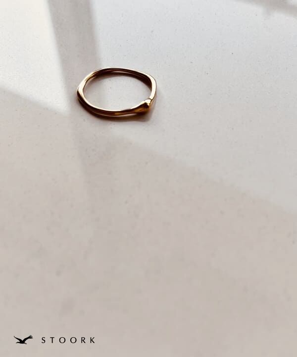 【再入荷】316L Irregular Round Ring