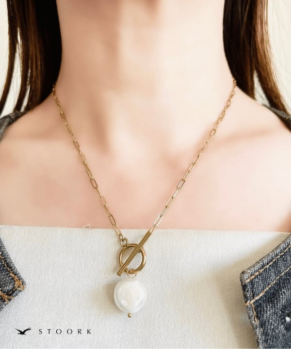【再入荷】Mantel Pearl Necklace