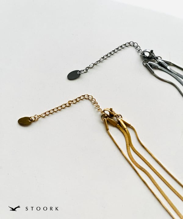 【再入荷】Double Chain Necklace