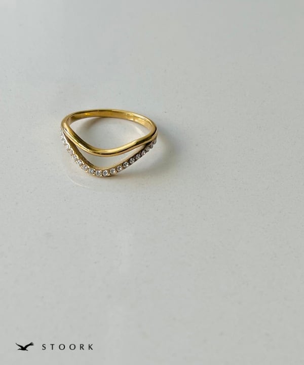 【再入荷】Double V Ring