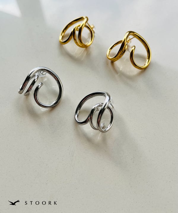 【再入荷】316L Round And Round Pierce