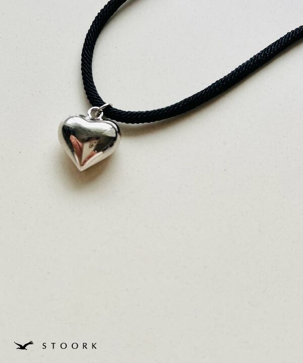 【再入荷】s925 Heart Choker