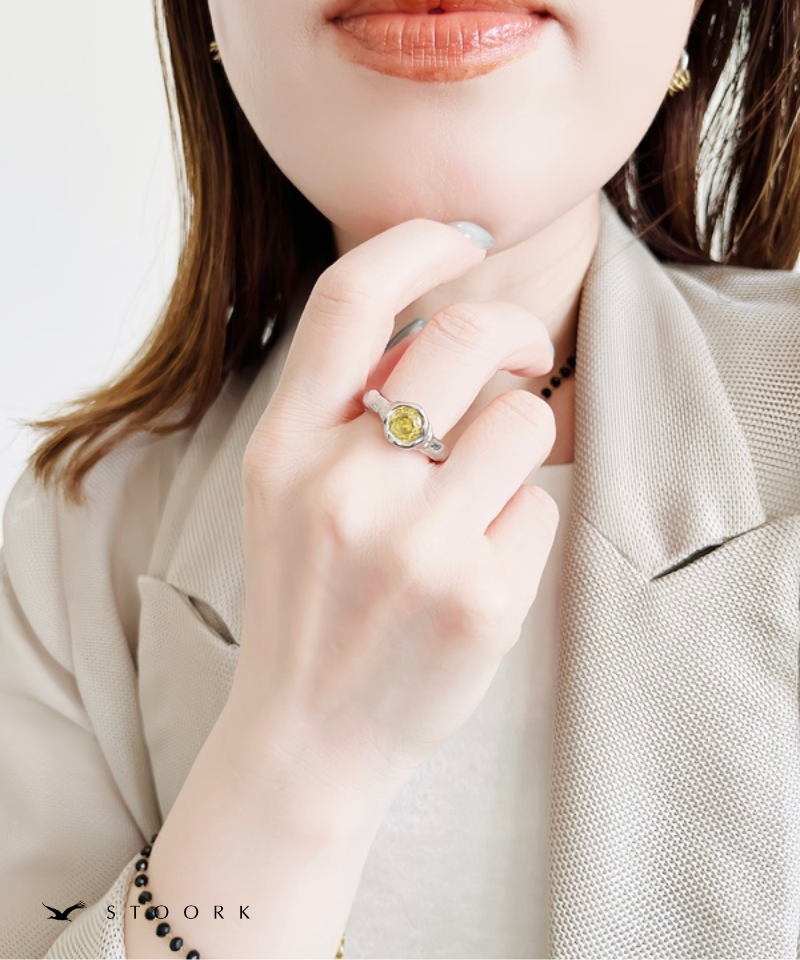 Melt Stone Ring