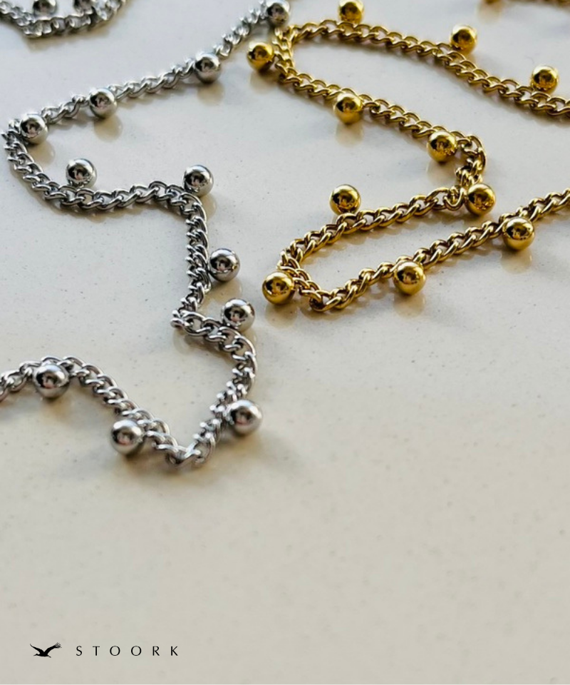 Ball Charm Chain Necklace