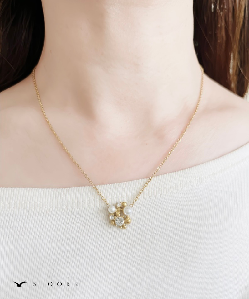 Pearl Bijou Mix Necklace