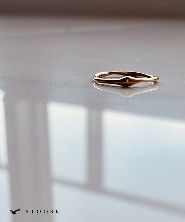 【再入荷】316L Irregular Round Ring