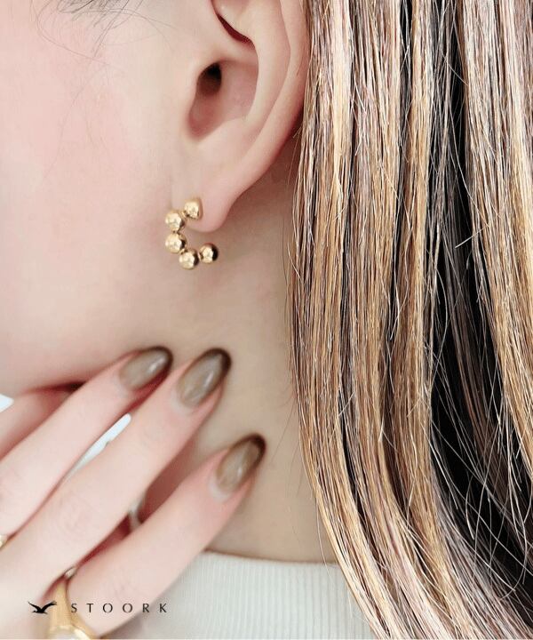 【再入荷】316L Ball Hoop Pierce