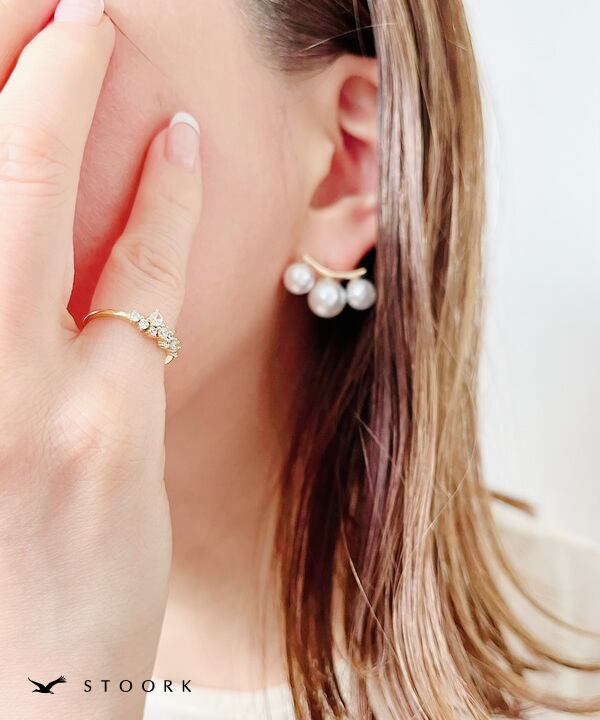 s925 Zircon Pinkie Ring