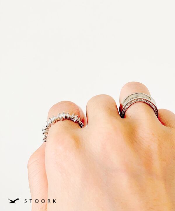 s925 Crystal Zircon Ring