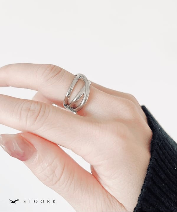 【再入荷】Multi Cross Ring