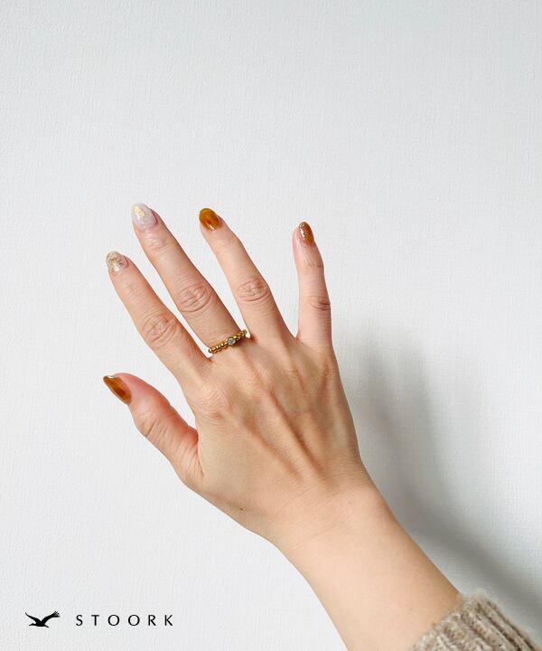 s925 Simple Dot Ring