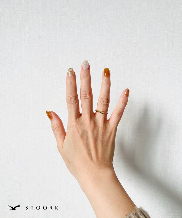 s925 Simple Dot Ring