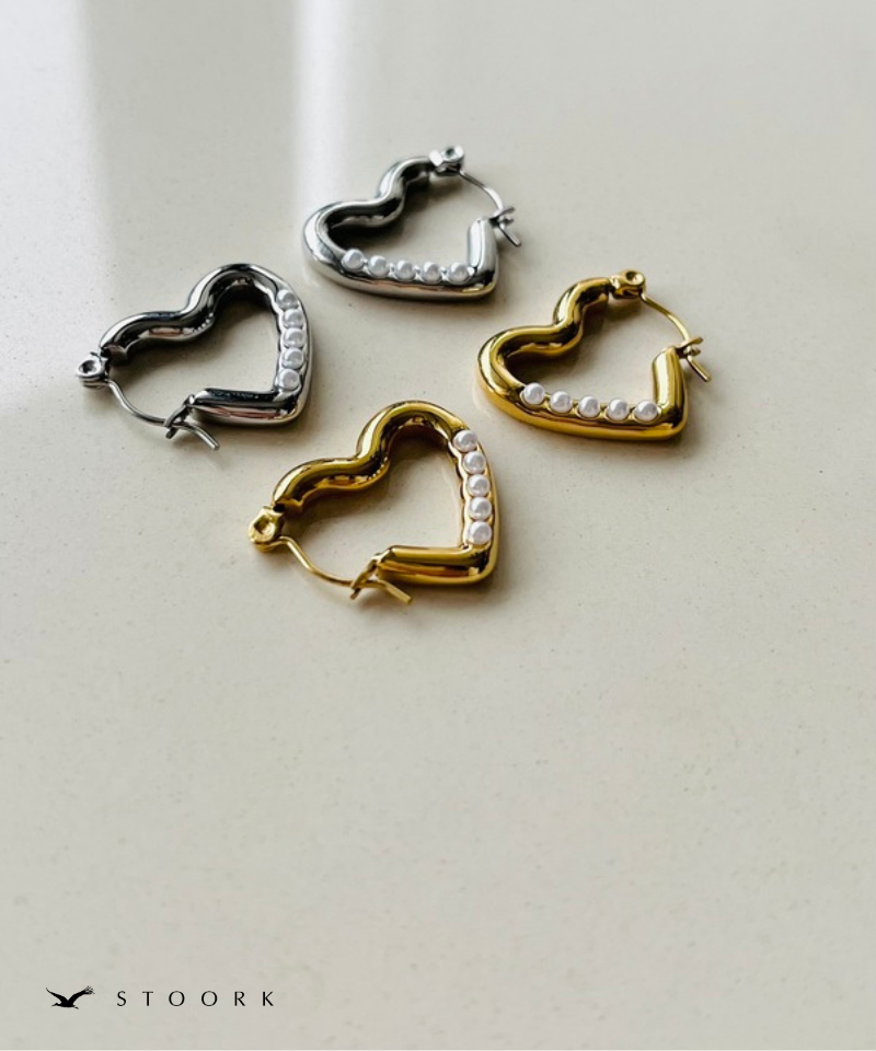 Point Pearl  Heart Pierce