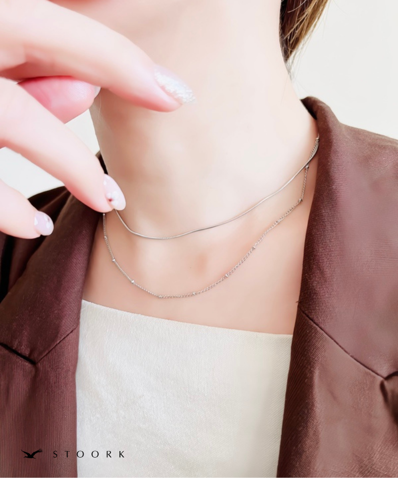 Layered Mix Chain Necklace