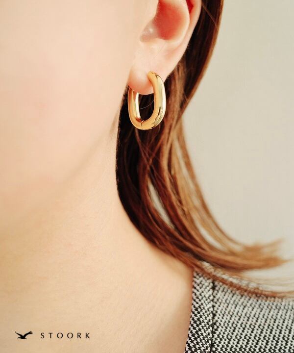 【再入荷】316L Ellipse Hoop Pierce