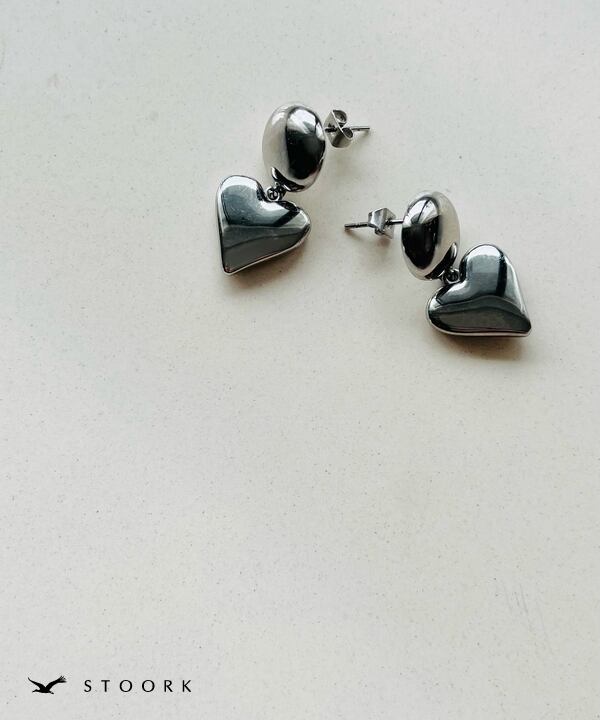 Button Heart Pierce