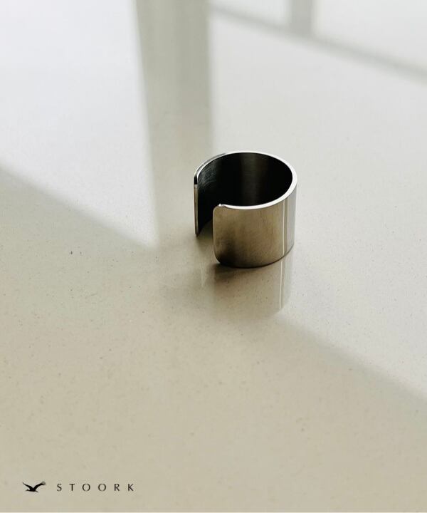 【再入荷】316L silver Open Ring