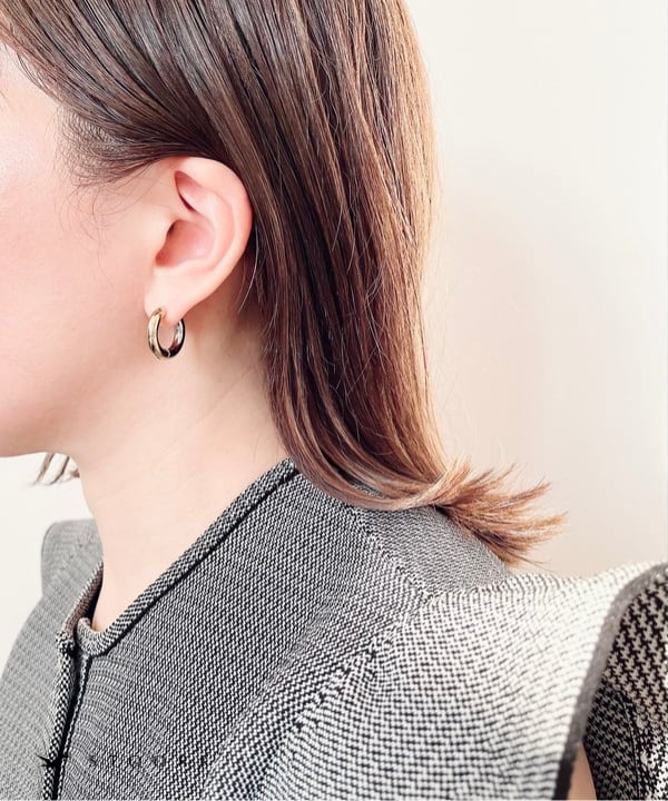 2Tone Metal Hoop Pierce