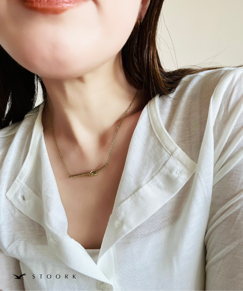 Knot Bar Necklace