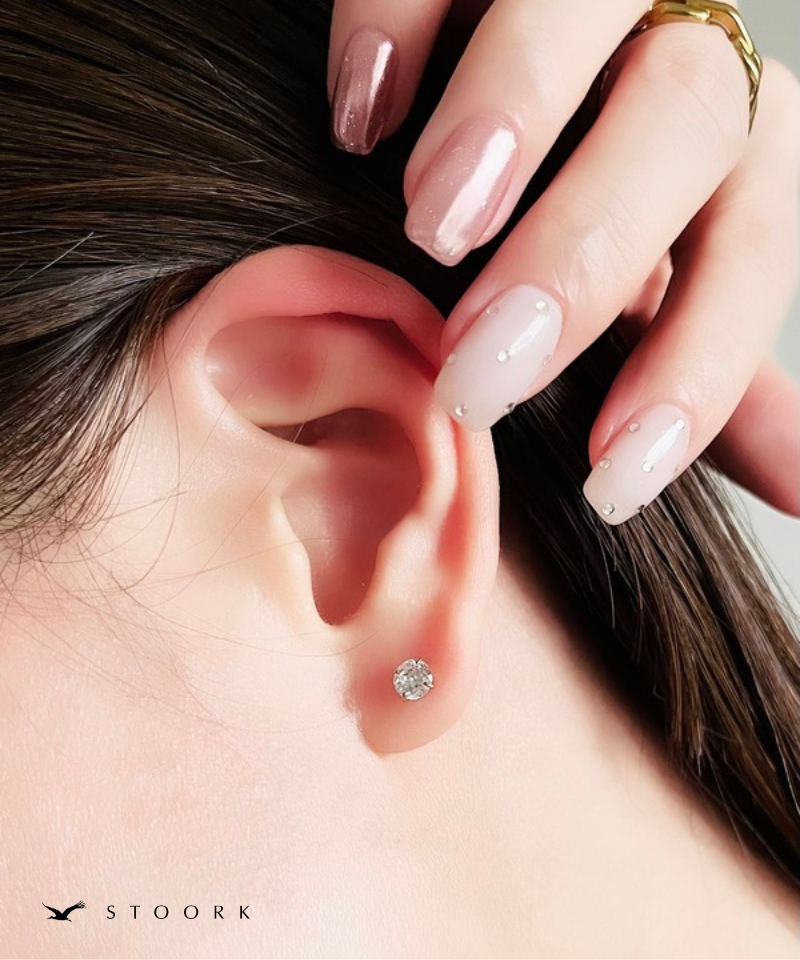 5mm Diamond Cut Pierce