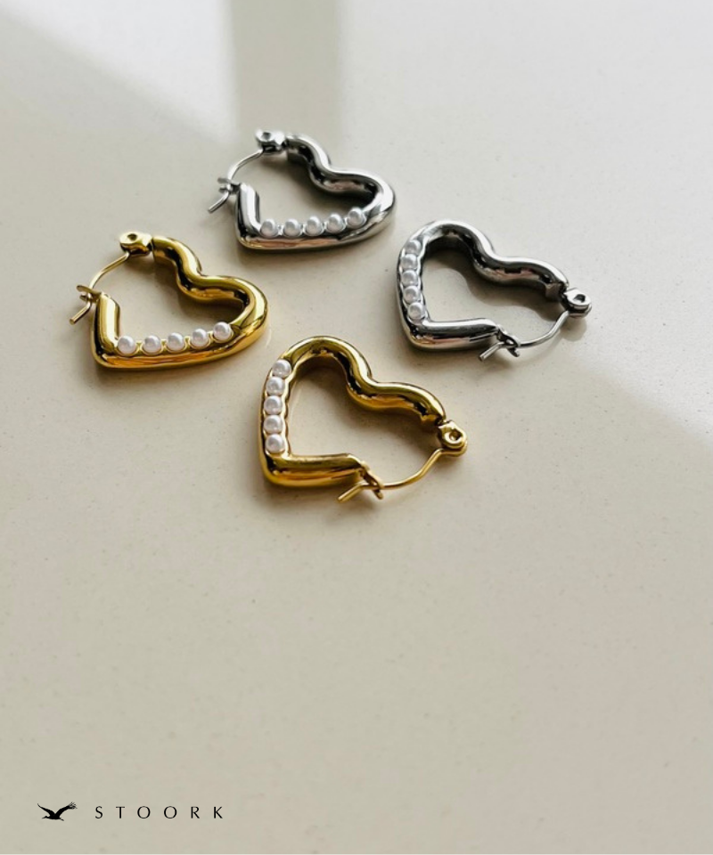 Point Pearl  Heart Pierce