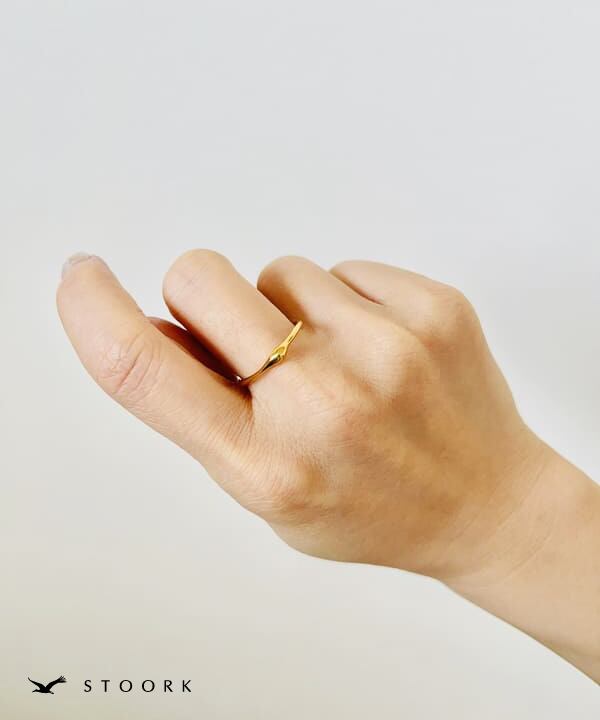 【再入荷】316L Irregular Round Ring