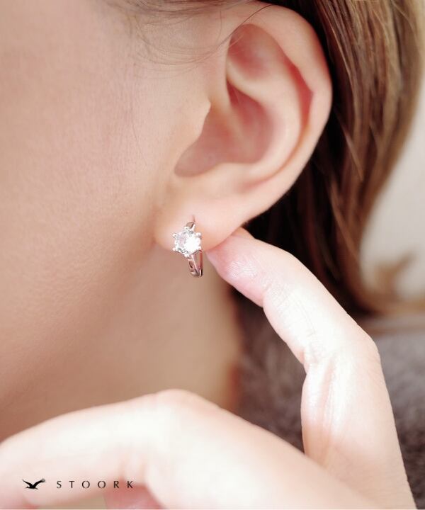 【再入荷】s925 Ring Hoop Pierce