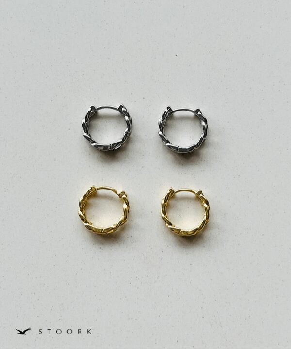 【再入荷】s925 Chain Hoop Pierce