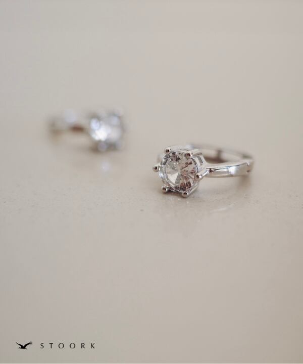 【再入荷】s925 Ring Hoop Pierce