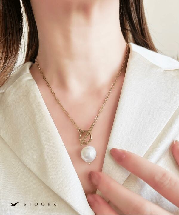 【再入荷】Mantel Pearl Necklace
