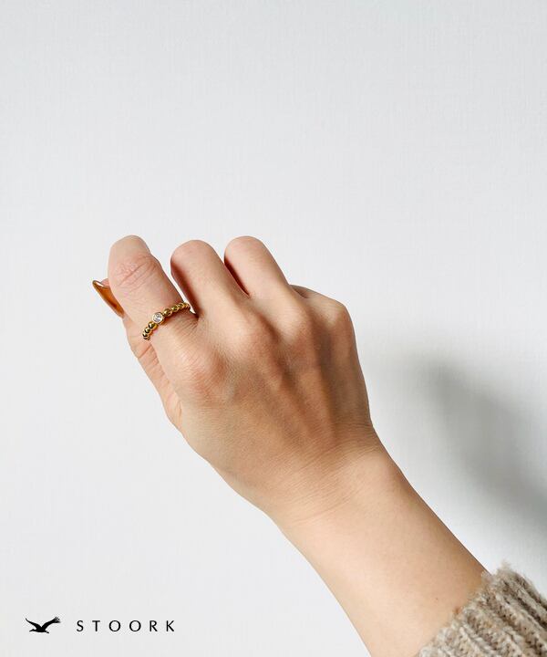 s925 Simple Dot Ring