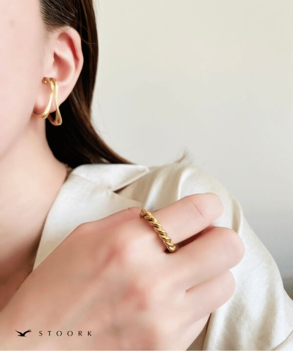 316L Rope Ring