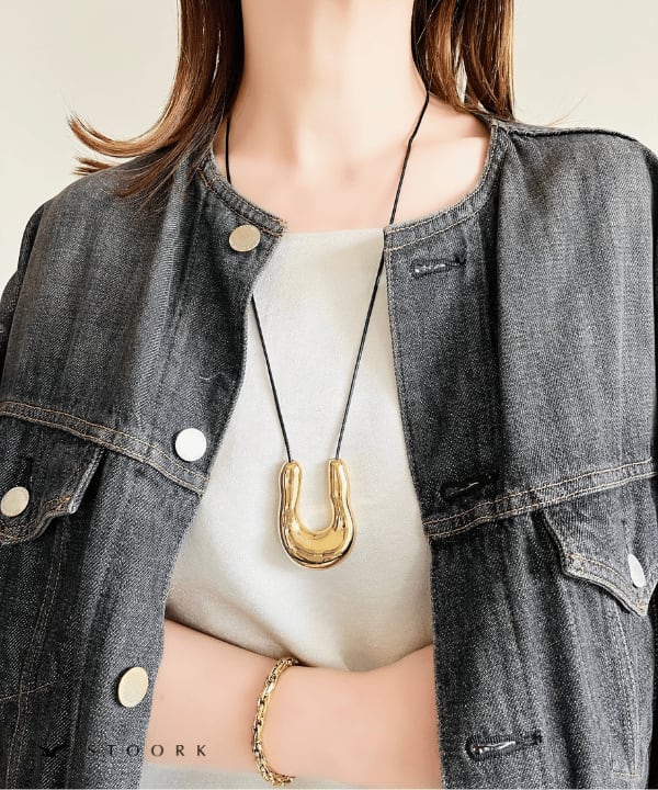 Horseshoe Code Necklace