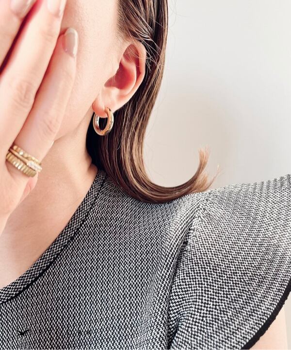 2Tone Metal Hoop Pierce