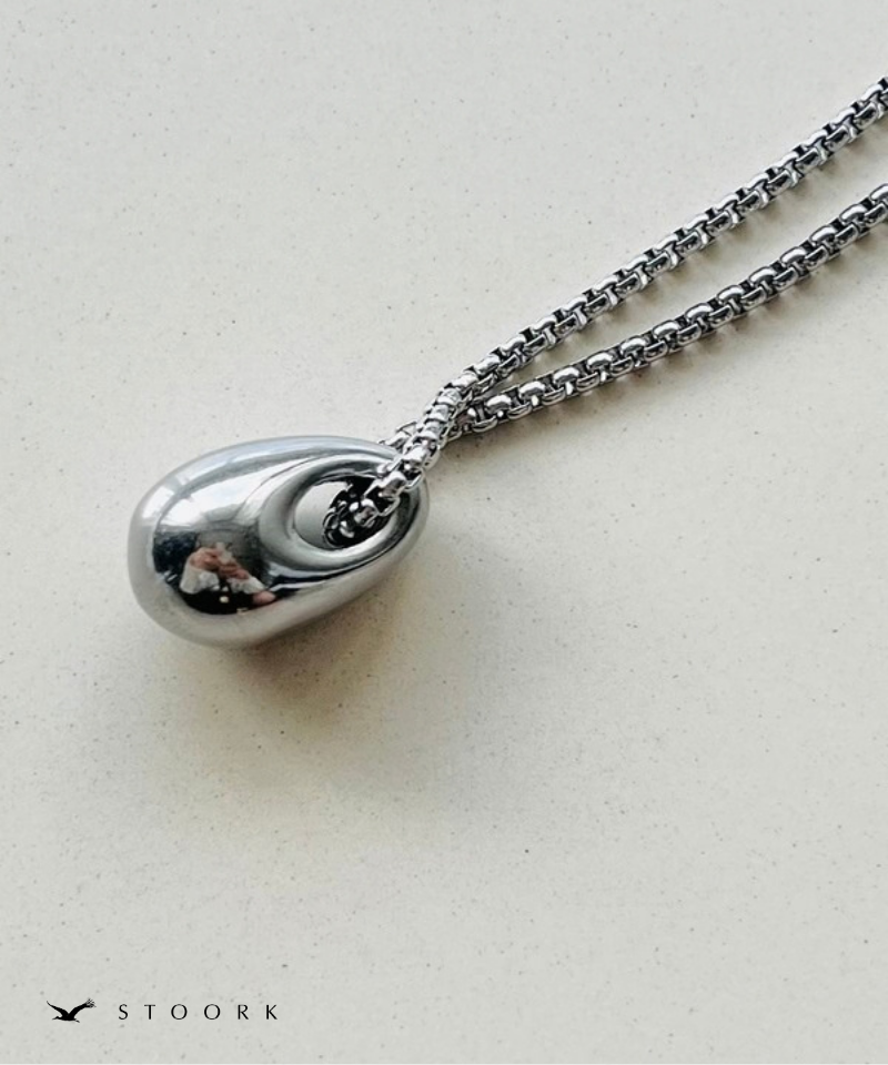 Volume Drop Long Necklace