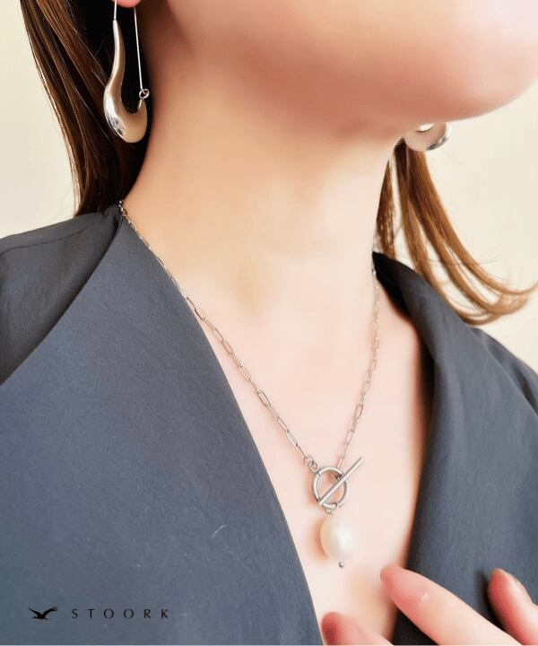 【再入荷】Mantel Pearl Necklace
