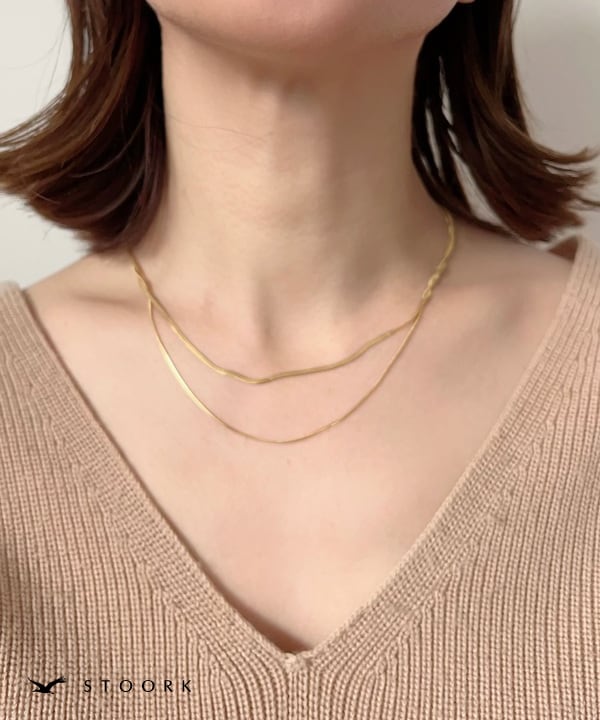 【再入荷】Double Chain Necklace