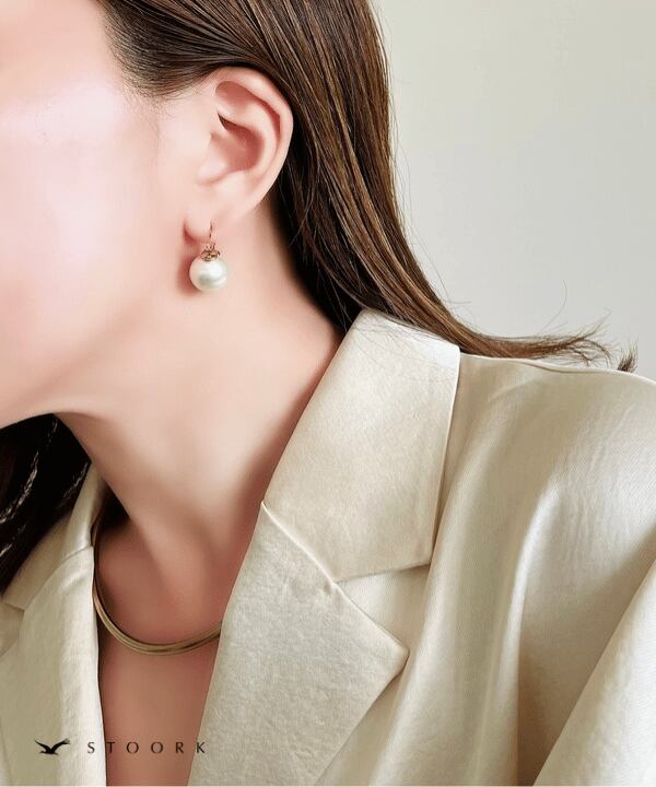 【再入荷】Big Pearl Pierce