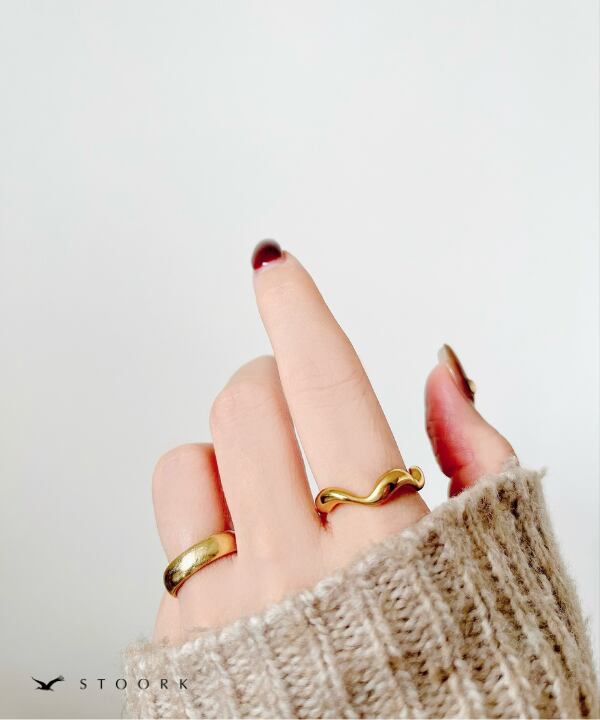 【再入荷】316L Uneune Ring
