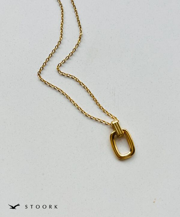 【再入荷】Simple Rectangle Necklace