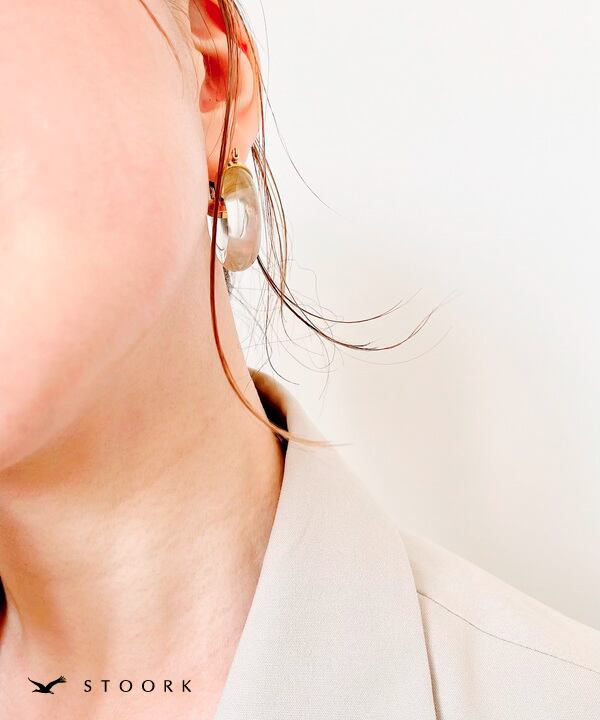Clear Hoop Pierce