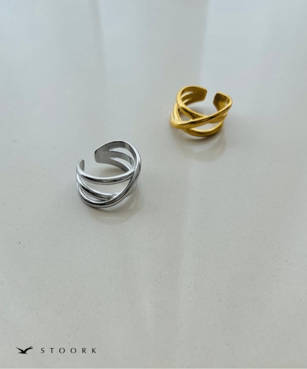 【再入荷】Multi Cross Ring