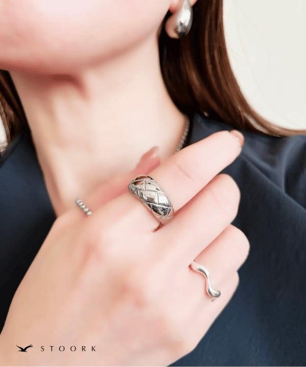 Brick Pattern Ring