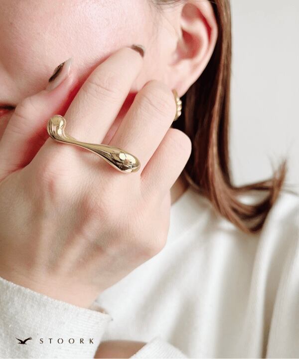 【再入荷】Layered Double Ring