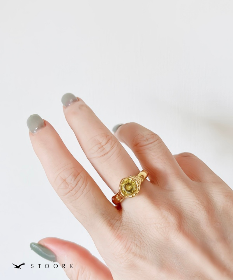 Melt Stone Ring