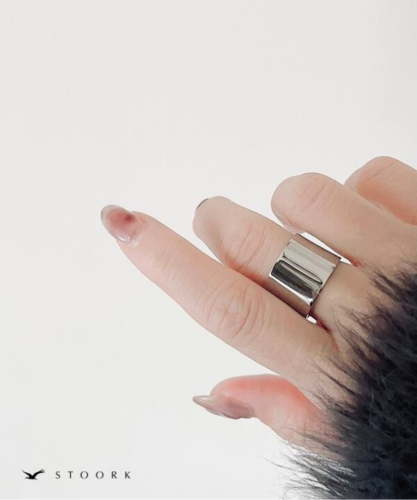 【再入荷】316L silver Open Ring
