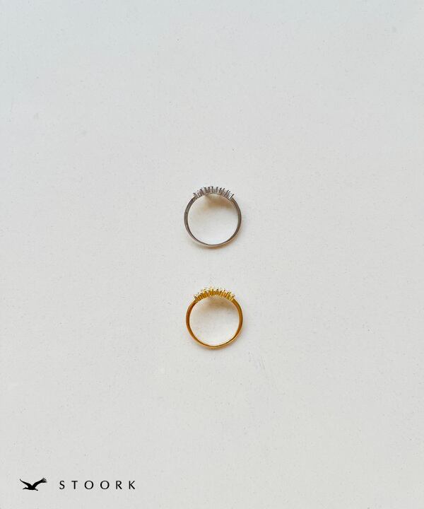 s925 Zircon Pinkie Ring