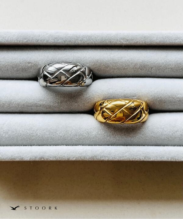 Brick Pattern Ring