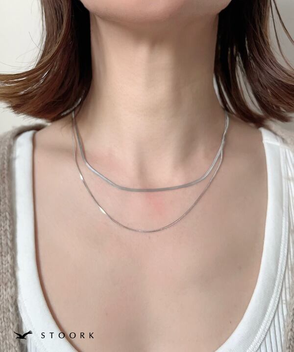 【再入荷】Double Chain Necklace